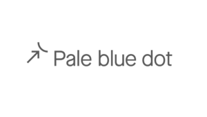 LOGO - Pale Blue Dot